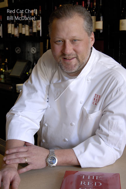 ** This photograph is copyrighted and protected, visit www.photographybydiana.com for more information  **    photo of: Red Cat chef Bill McDaniel 